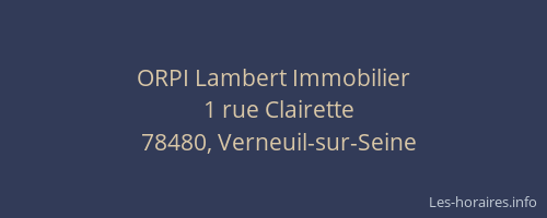 ORPI Lambert Immobilier