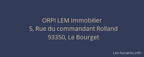 ORPI LEM Immobilier
