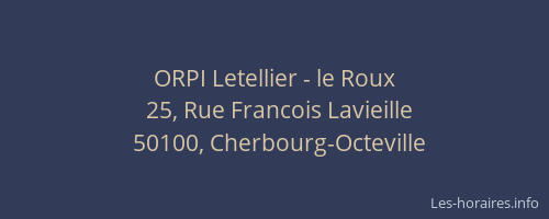 ORPI Letellier - le Roux