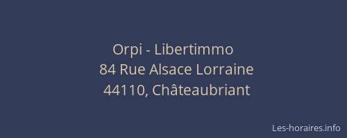Orpi - Libertimmo