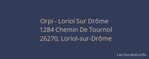 Orpi - Loriol Sur Drôme