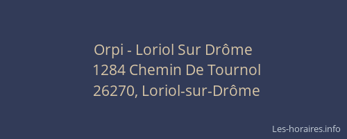 Orpi - Loriol Sur Dr&ocirc;me