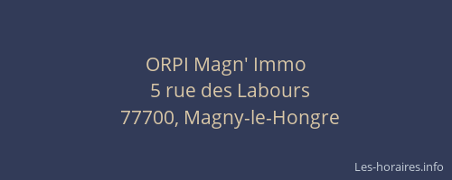 ORPI Magn' Immo