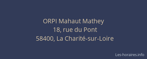 ORPI Mahaut Mathey