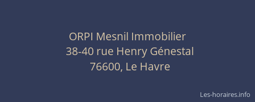 ORPI Mesnil Immobilier