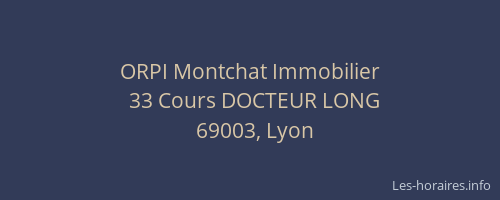 ORPI Montchat Immobilier