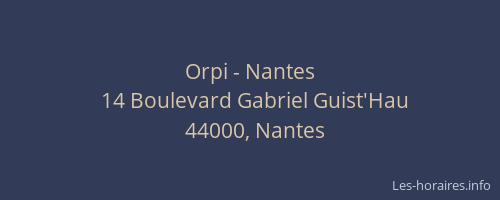 Orpi - Nantes