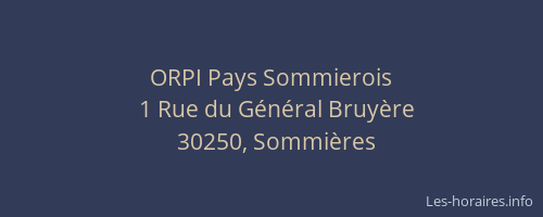ORPI Pays Sommierois