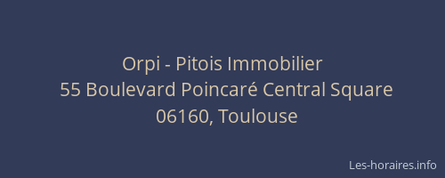 Orpi - Pitois Immobilier