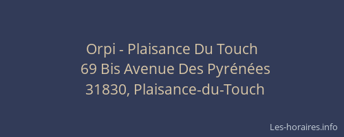 Orpi - Plaisance Du Touch