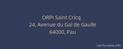 ORPI Saint Cricq