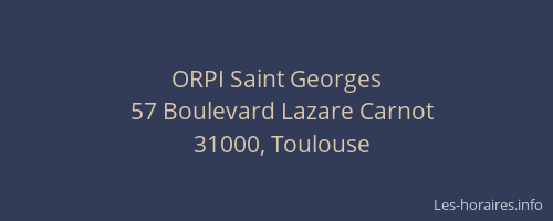 ORPI Saint Georges
