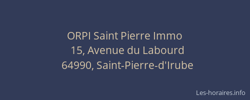 ORPI Saint Pierre Immo
