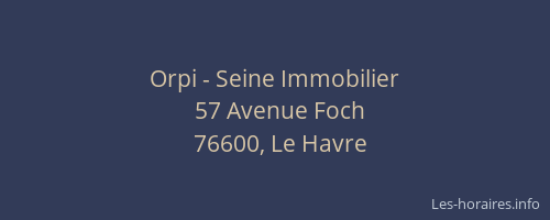 Orpi - Seine Immobilier