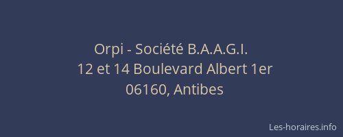 Orpi - Société B.A.A.G.I.