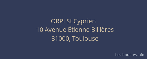 ORPI St Cyprien