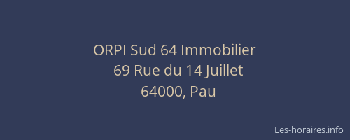 ORPI Sud 64 Immobilier