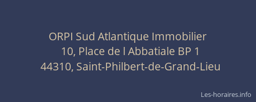 ORPI Sud Atlantique Immobilier