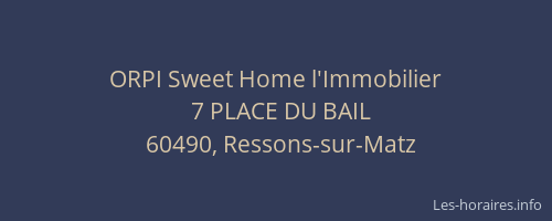 ORPI Sweet Home l'Immobilier