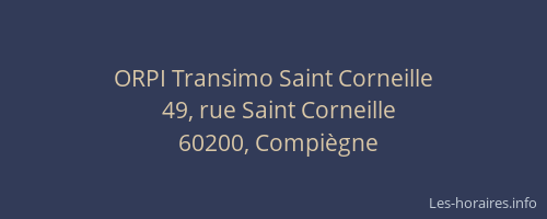 ORPI Transimo Saint Corneille