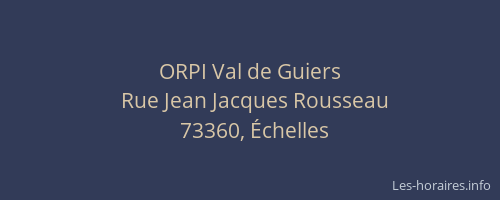 ORPI Val de Guiers