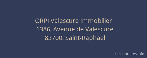 ORPI Valescure Immobilier