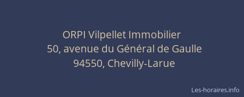 ORPI Vilpellet Immobilier