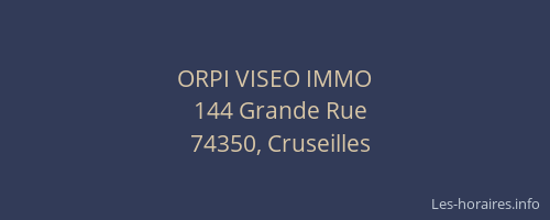 ORPI VISEO IMMO
