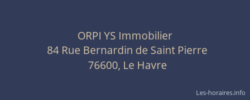 ORPI YS Immobilier