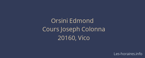 Orsini Edmond