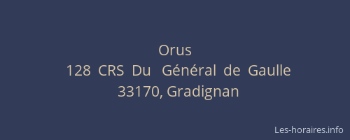 Orus