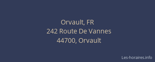 Orvault, FR