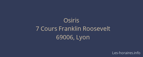 Osiris