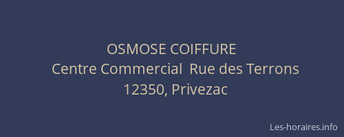 OSMOSE COIFFURE