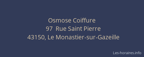 Osmose Coiffure