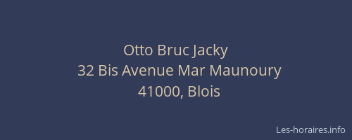Otto Bruc Jacky