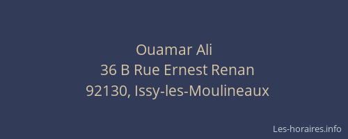 Ouamar Ali