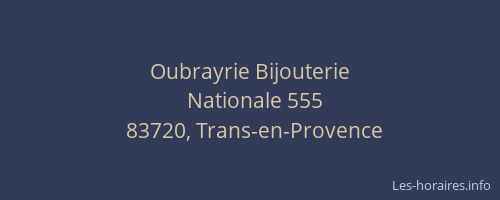 Oubrayrie Bijouterie