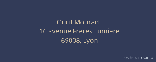 Oucif Mourad