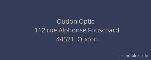 Oudon Optic