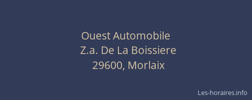 Ouest Automobile