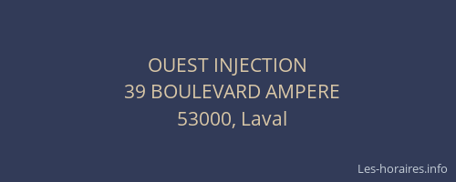 OUEST INJECTION