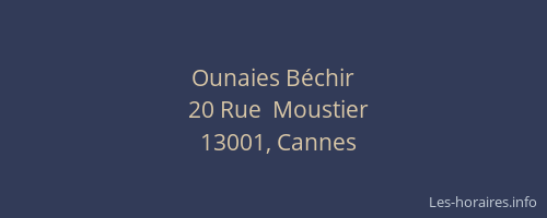Ounaies Béchir