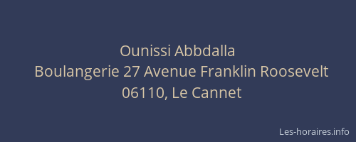 Ounissi Abbdalla