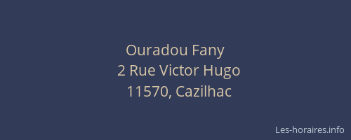 Ouradou Fany