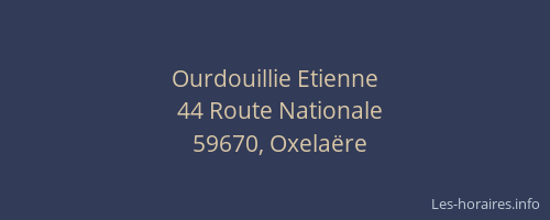 Ourdouillie Etienne