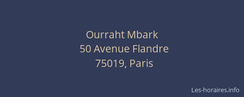 Ourraht Mbark