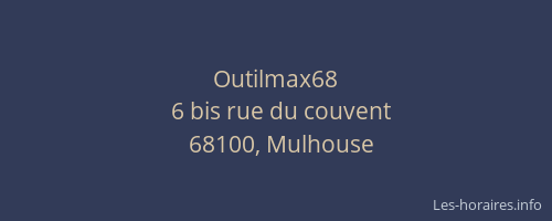 Outilmax68