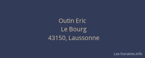Outin Eric