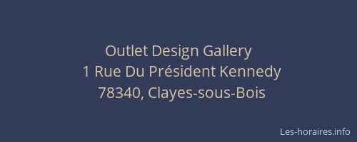 Outlet Design Gallery